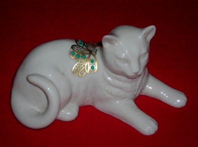 lenox porcelain cats