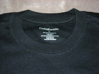 croft and barrow long sleeve thermal crew