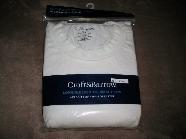 croft and barrow long sleeve thermal crew