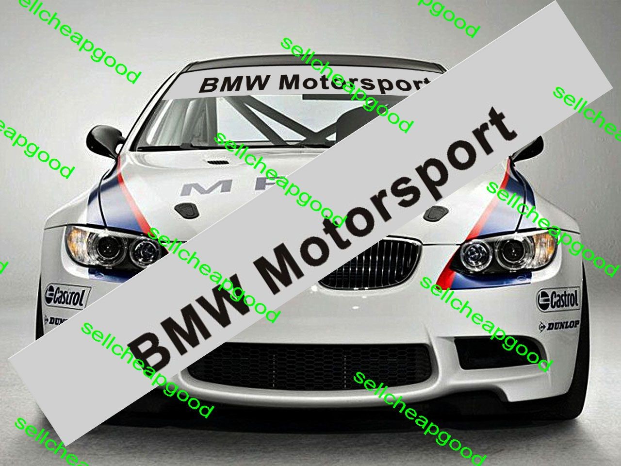 Bmw motorsport decal windshield