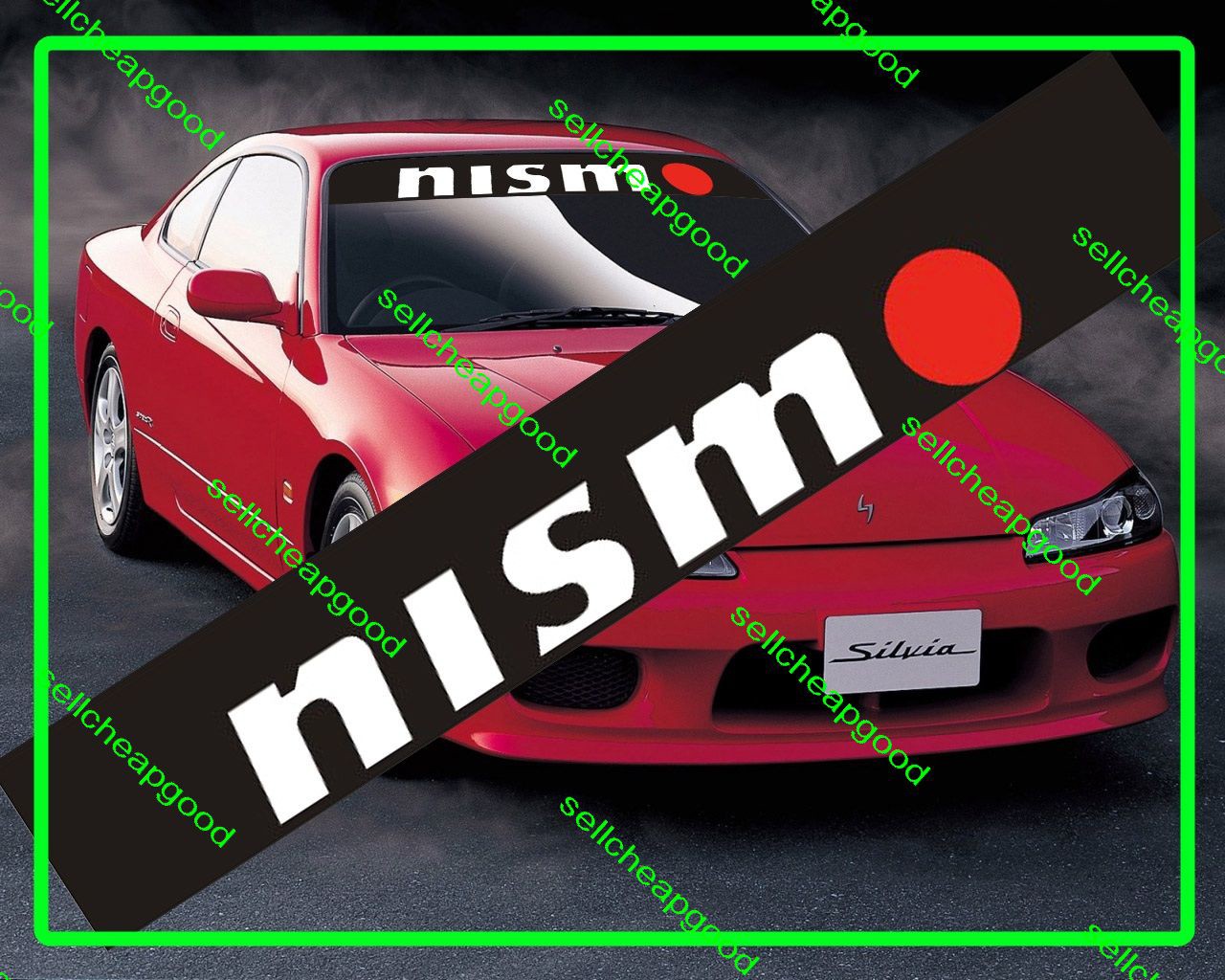 Nissan windshield sticker #9