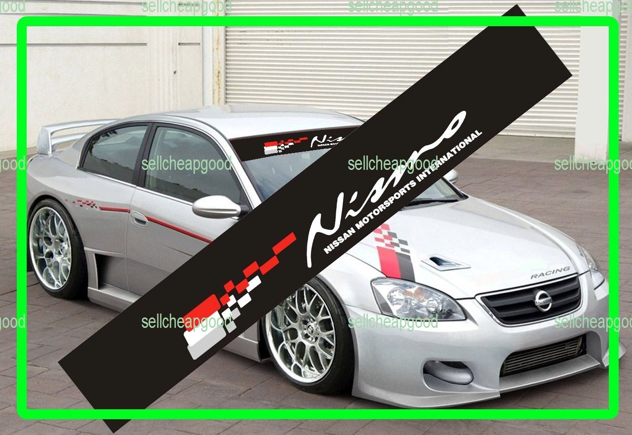 Nissan windshield sticker #8