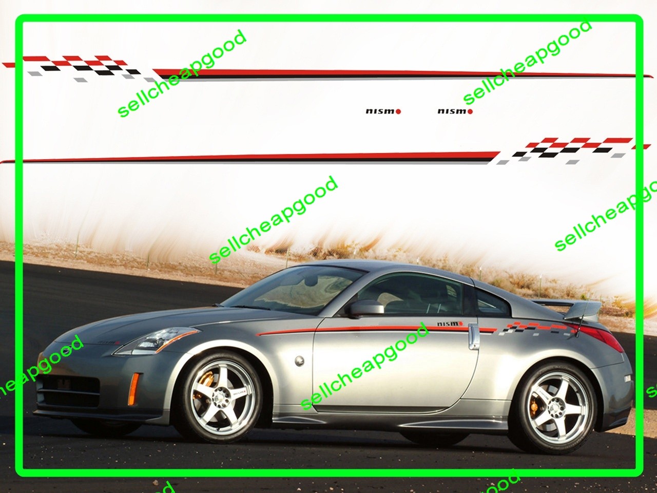 Nissan 350z nismo decals #7