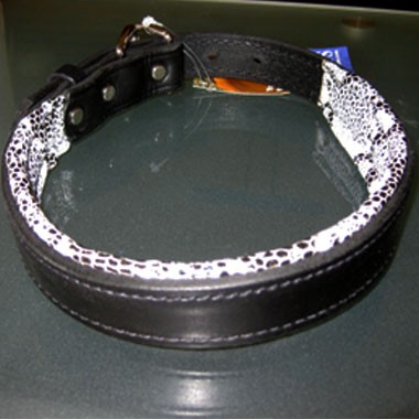 Details about Perri's Amish Made Soft Padded Leather Dog Collar - Hand ...
