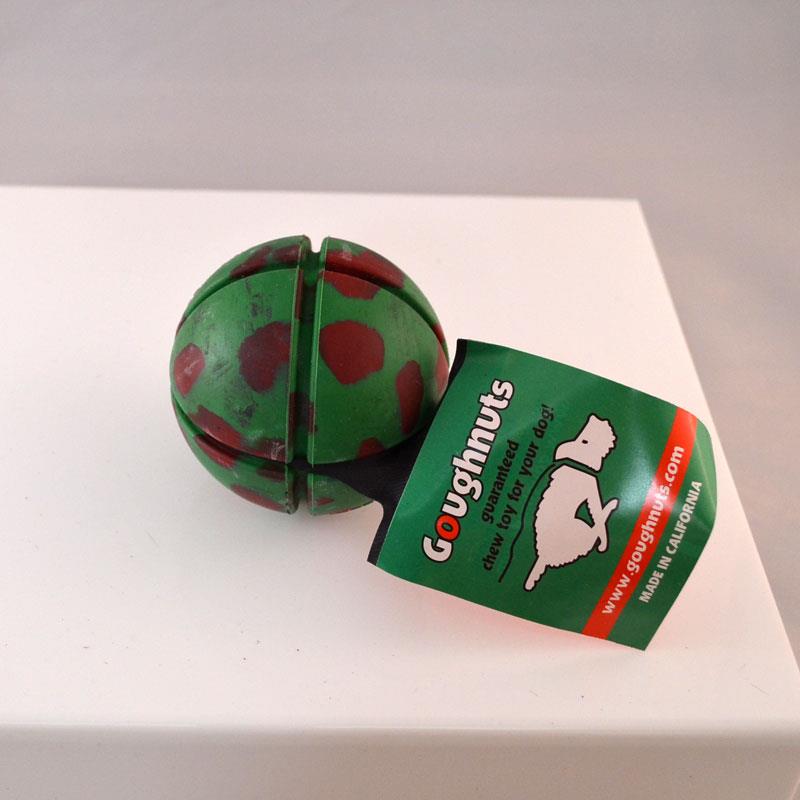 Goughnuts 3" Rubber Ball Toy - Made in the USA - Durability Guaranteed - Picture 3 of 7