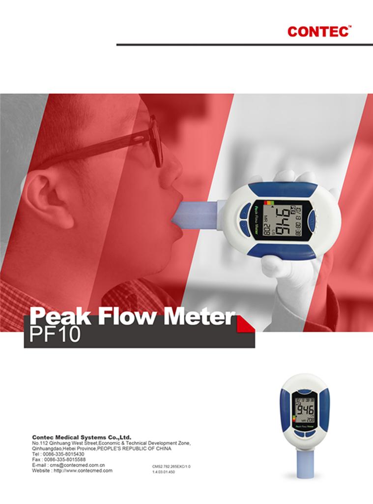 CONTEC Microlife PF10 Digital Peak Flow Meter/FEV1 Monitor eBay