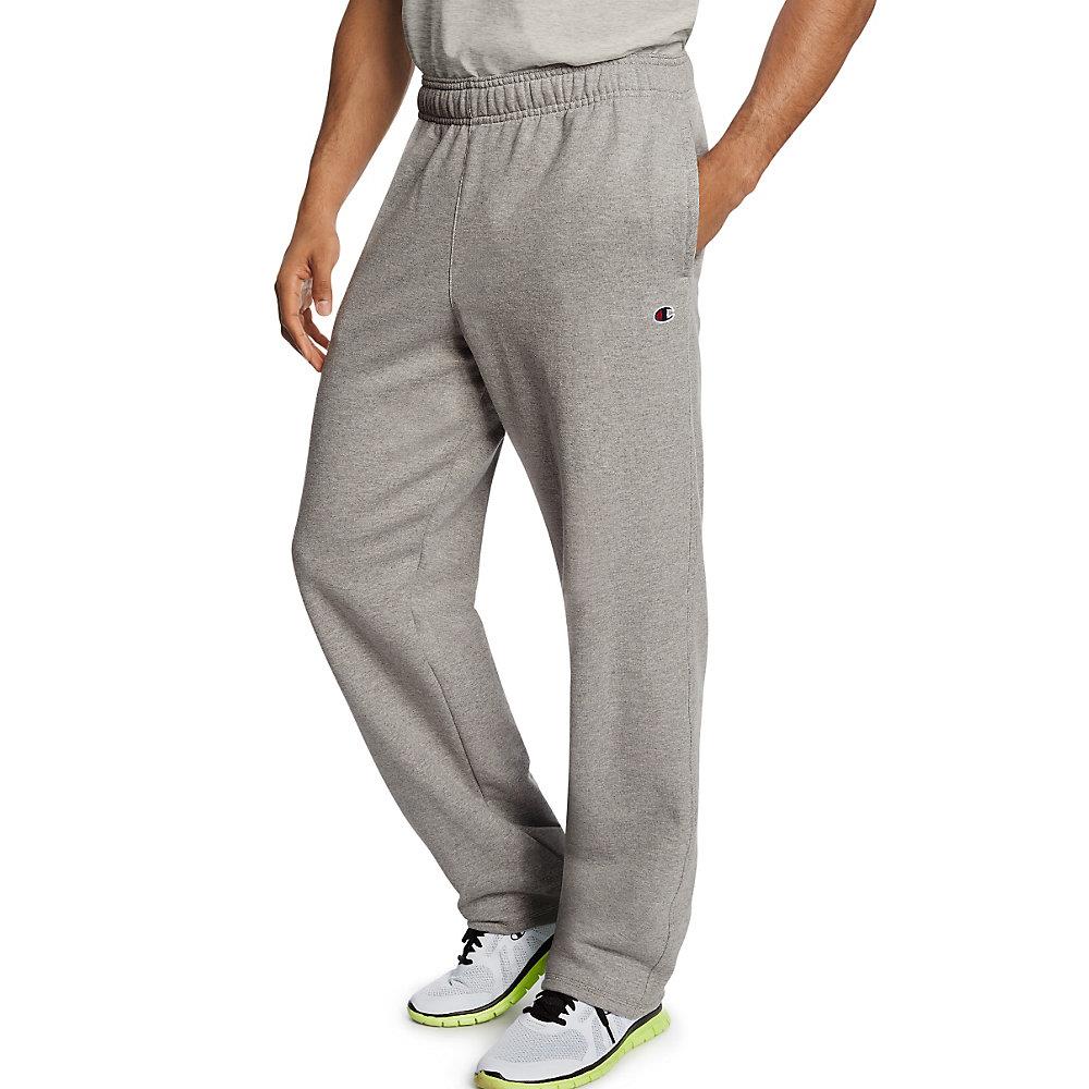 men's champion powerblend fleece pants