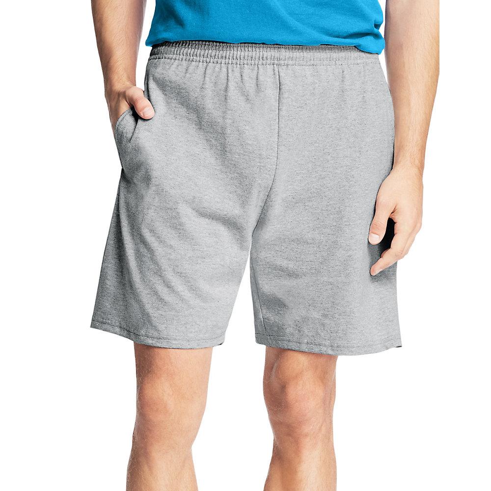 Hanes men s jersey pocket short sizes s 4xl 8790 8990 ebay