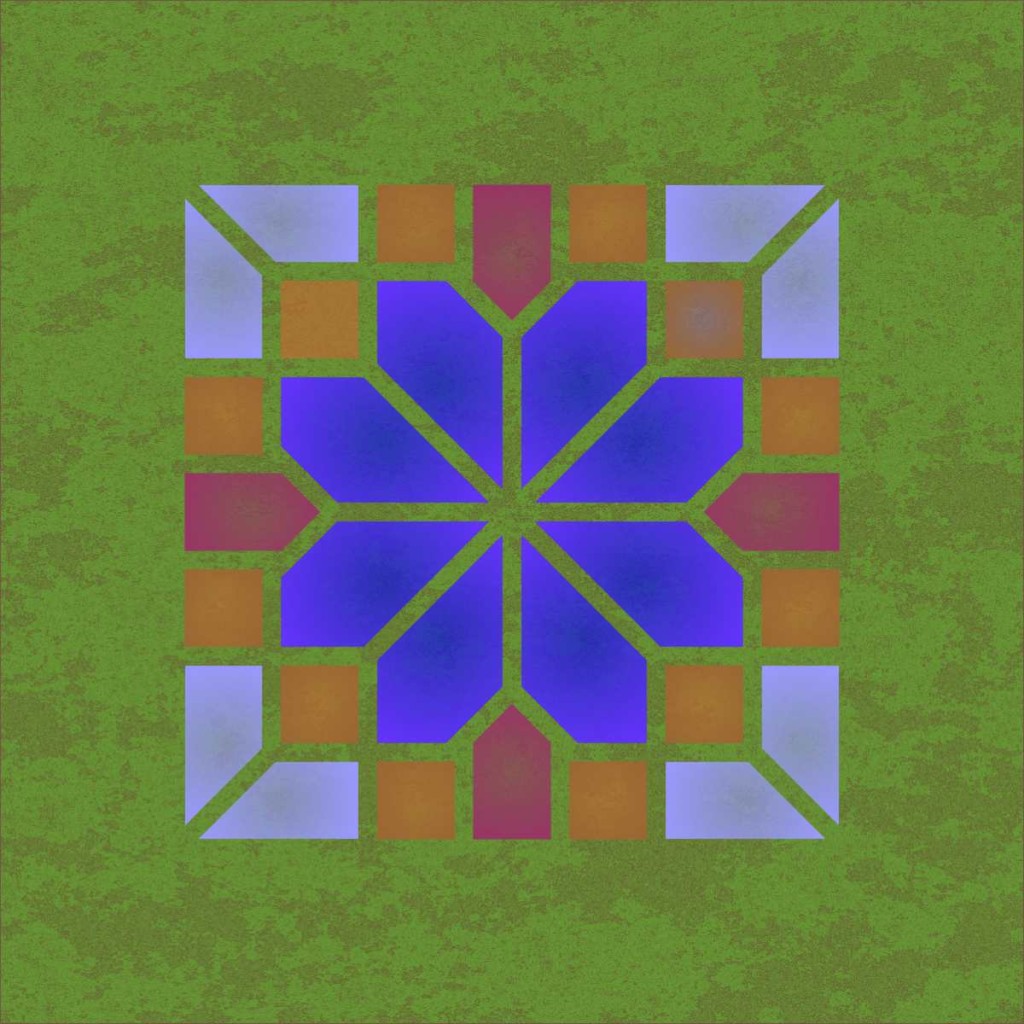 Geometric Pattern Stencil Great for walls & floor 0285