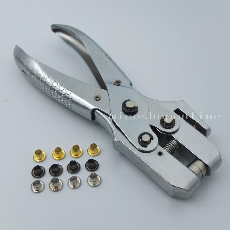 300 600 Grommets 4mm 3/16" Heavy Pliers Grommet Eyelet Setting Press