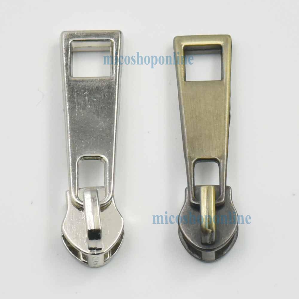 Metal Zippers 3 5 Slide Fasteners Puller Slider Pull Kit Sewing Sew