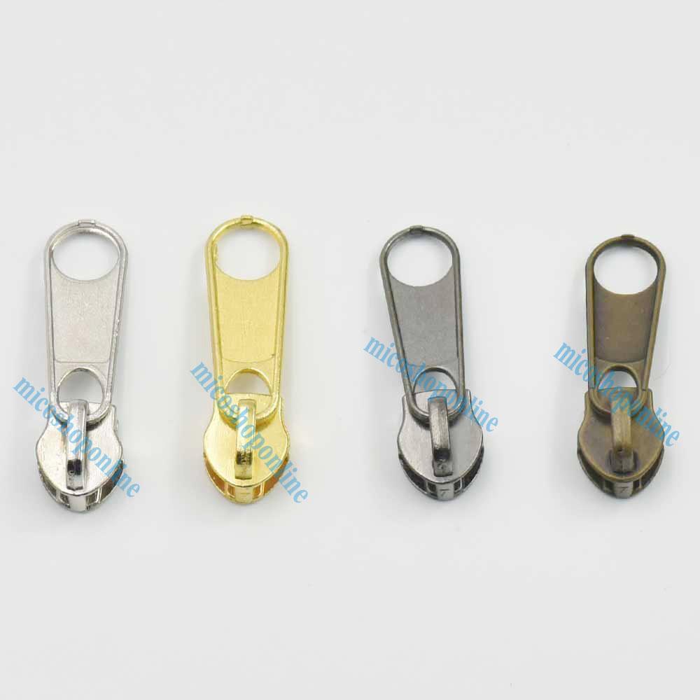 Metal Zippers 3 5 Slide Fasteners Puller Slider Pull Kit Sewing Sew