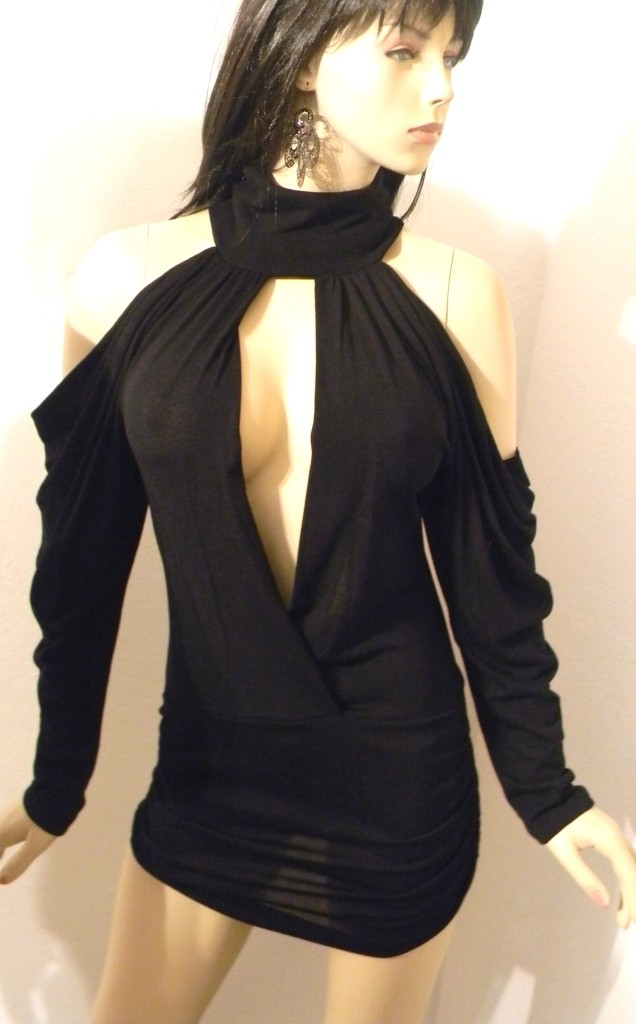 boob window shirt men