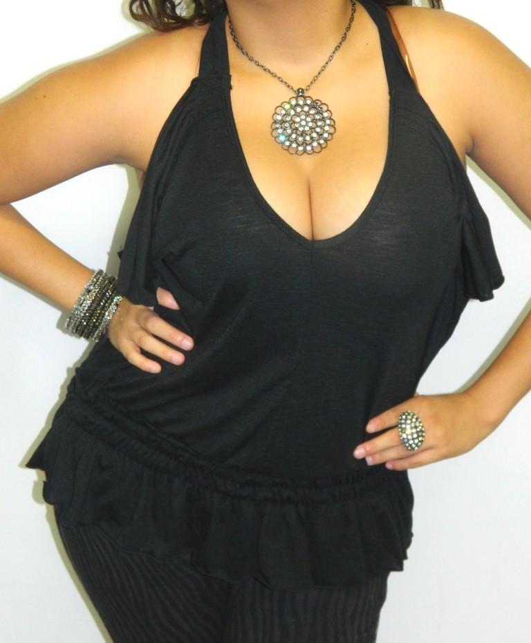 babydoll halter top