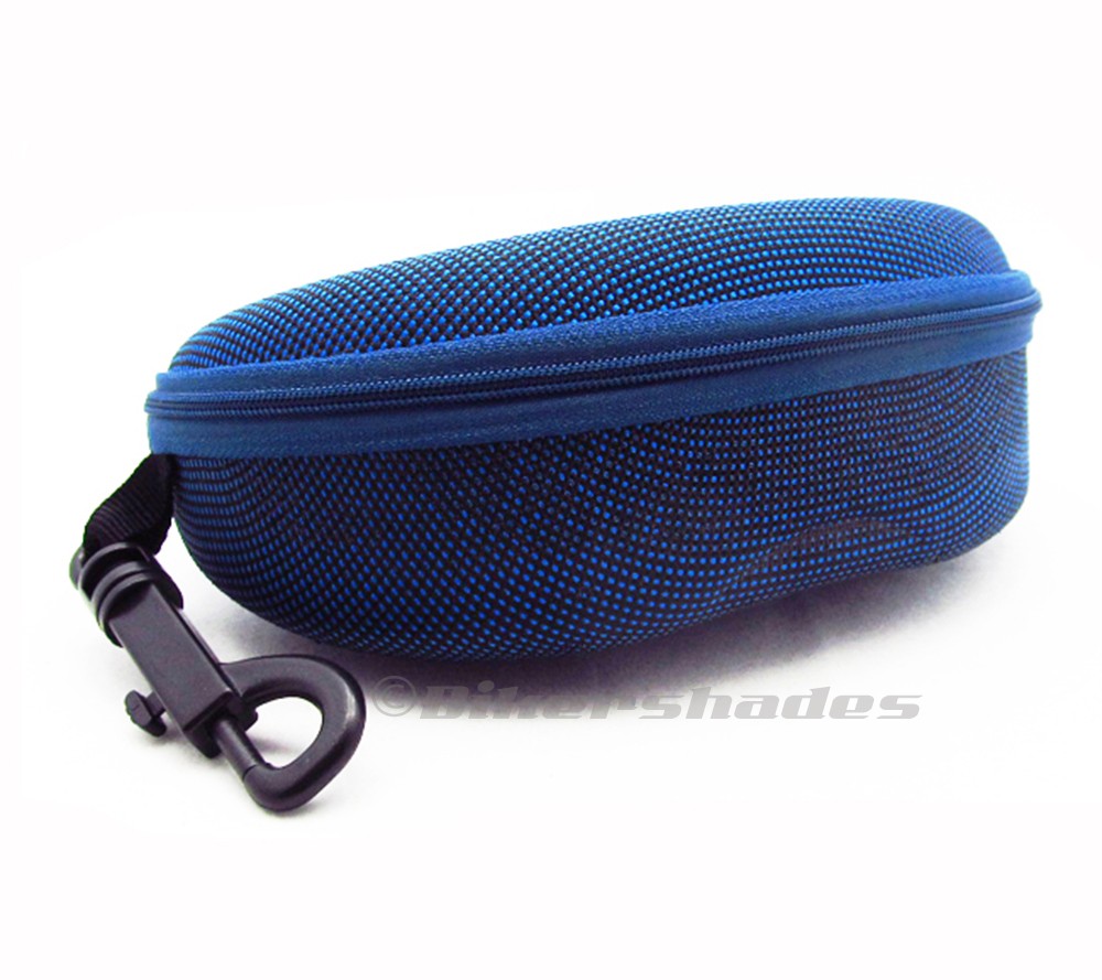 Extra Large Sunglass & Goggles Hard Case with Nylon Water Resistant