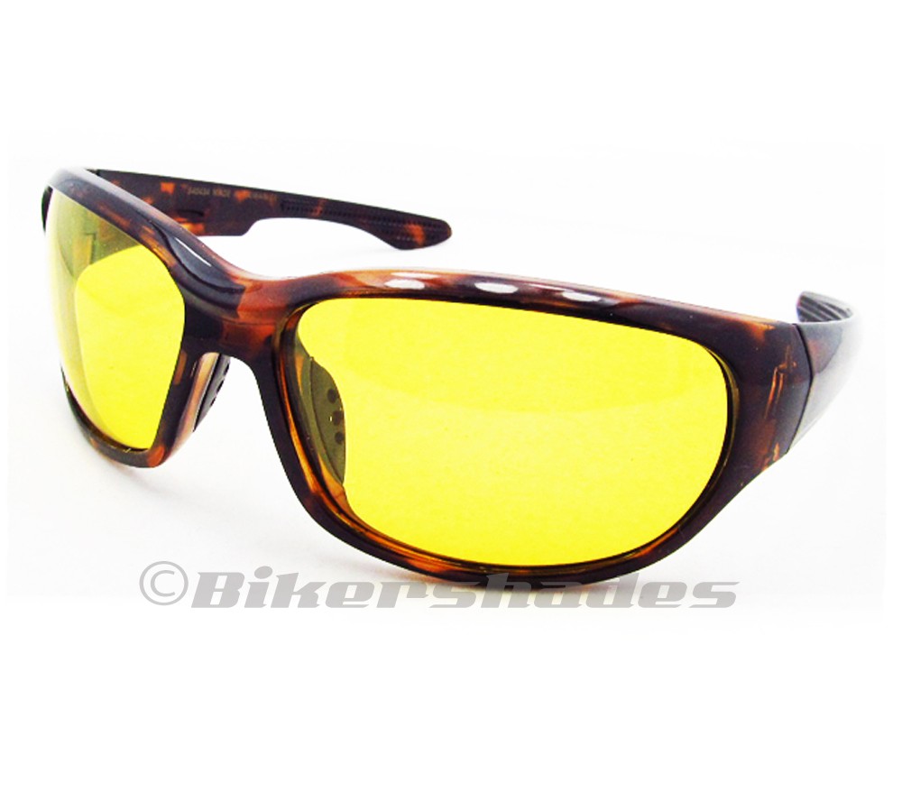 Polarized Yellow Lens Sunglasses for Hunting Shooting Driving Sports