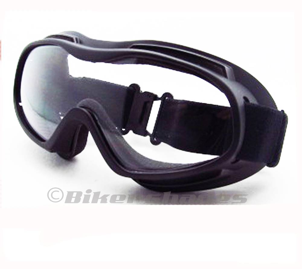 Motorcycle Fits Over RX Glasses Coverover Goggles Smoke Clear Yellow