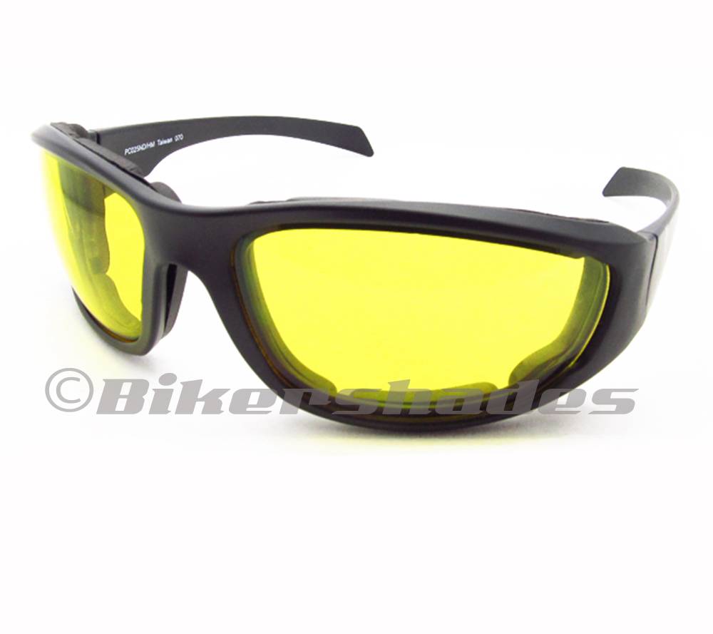 Large Frame Motorcycle Glasses Goggles CLEAR Lens Riding ...