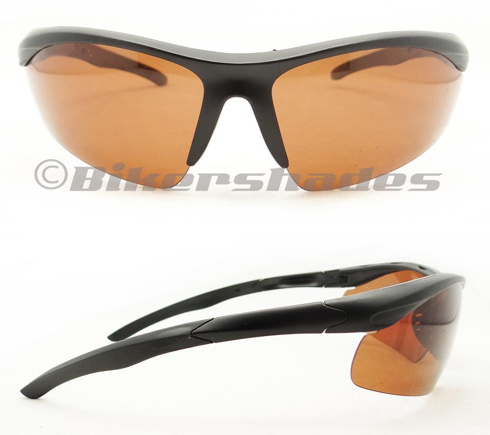 Blue Blocker HD Vision TR90 Polarized Sunglasses for Golf Cycling