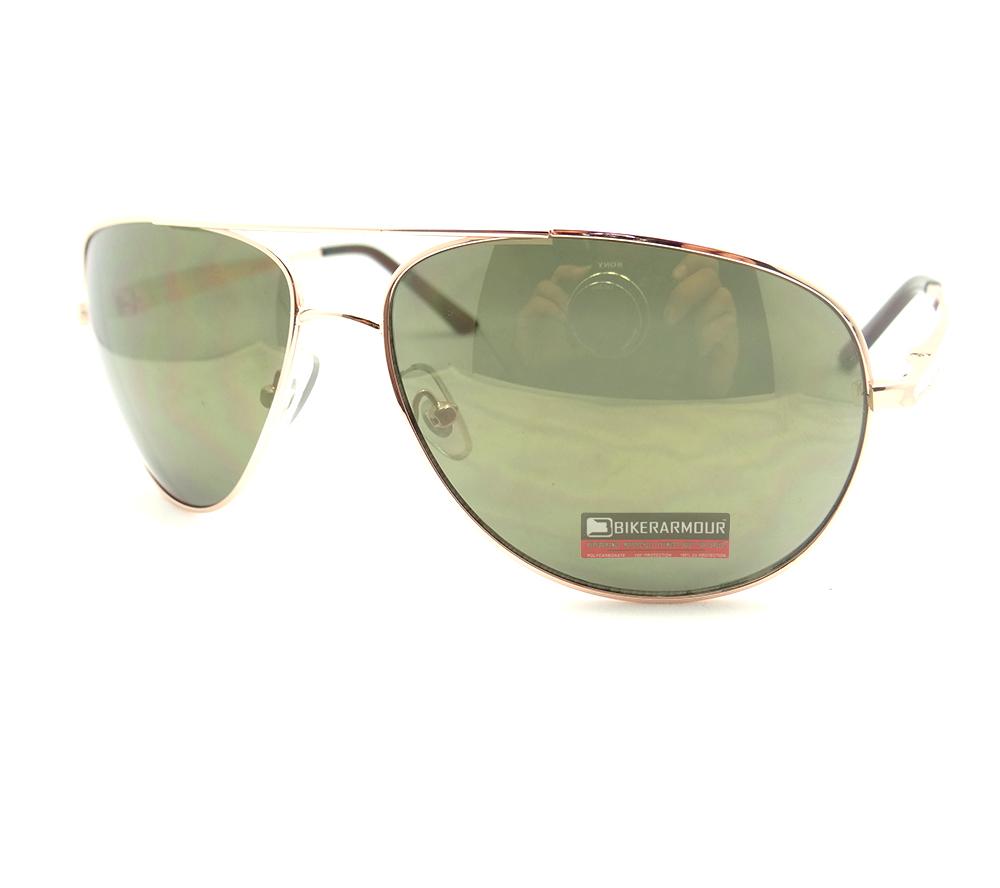 Motorcycle Aviator Big & Tall Sunglasses Extra Large Fit Wide Metal