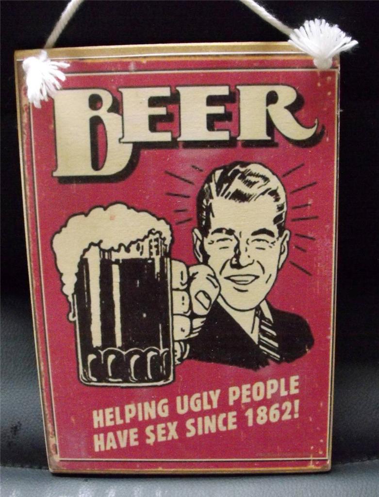 French Country Timber Wooden Stubby Cooler Holder Medium Bar Pub