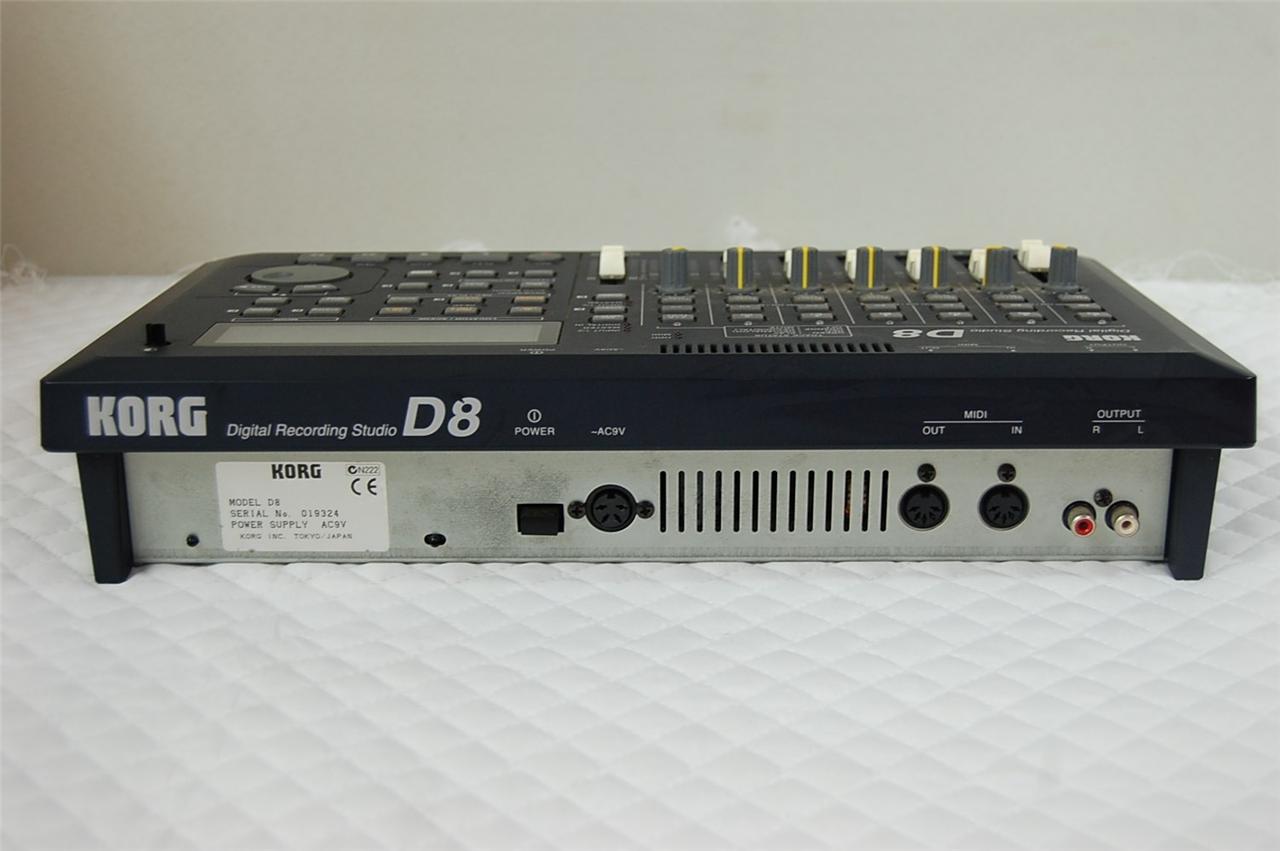 D8 MULTITRACK HD 8 TRACK RECORDER Digital Recording Studio eBay