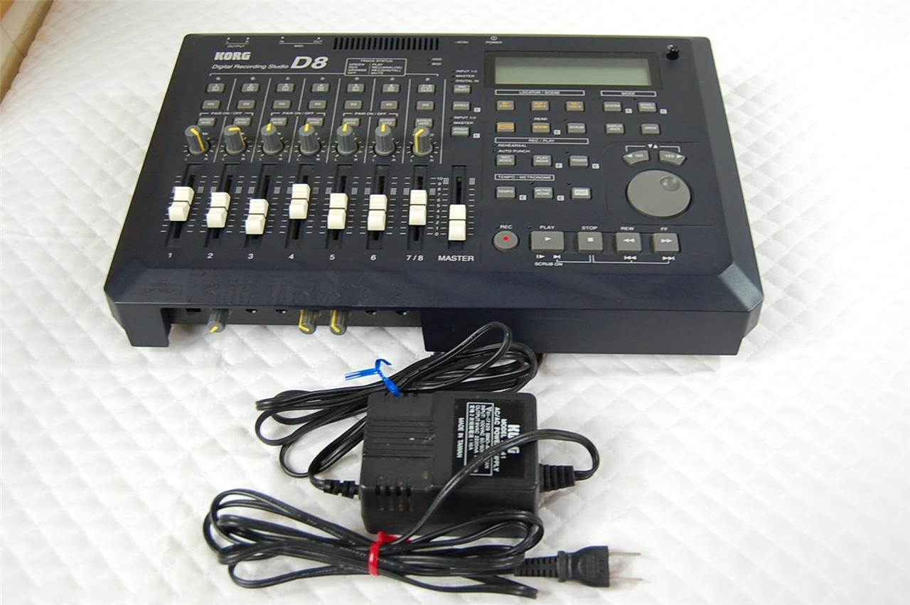 D8 MULTITRACK HD 8 TRACK RECORDER Digital Recording Studio eBay