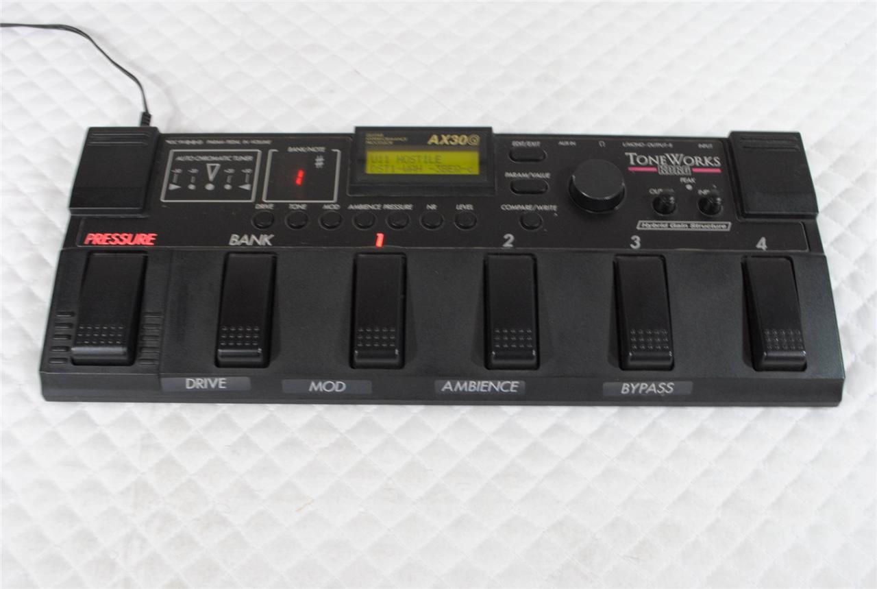 ToneWorks AX30G Multi Effects Processor made in Japan AX30G Multi