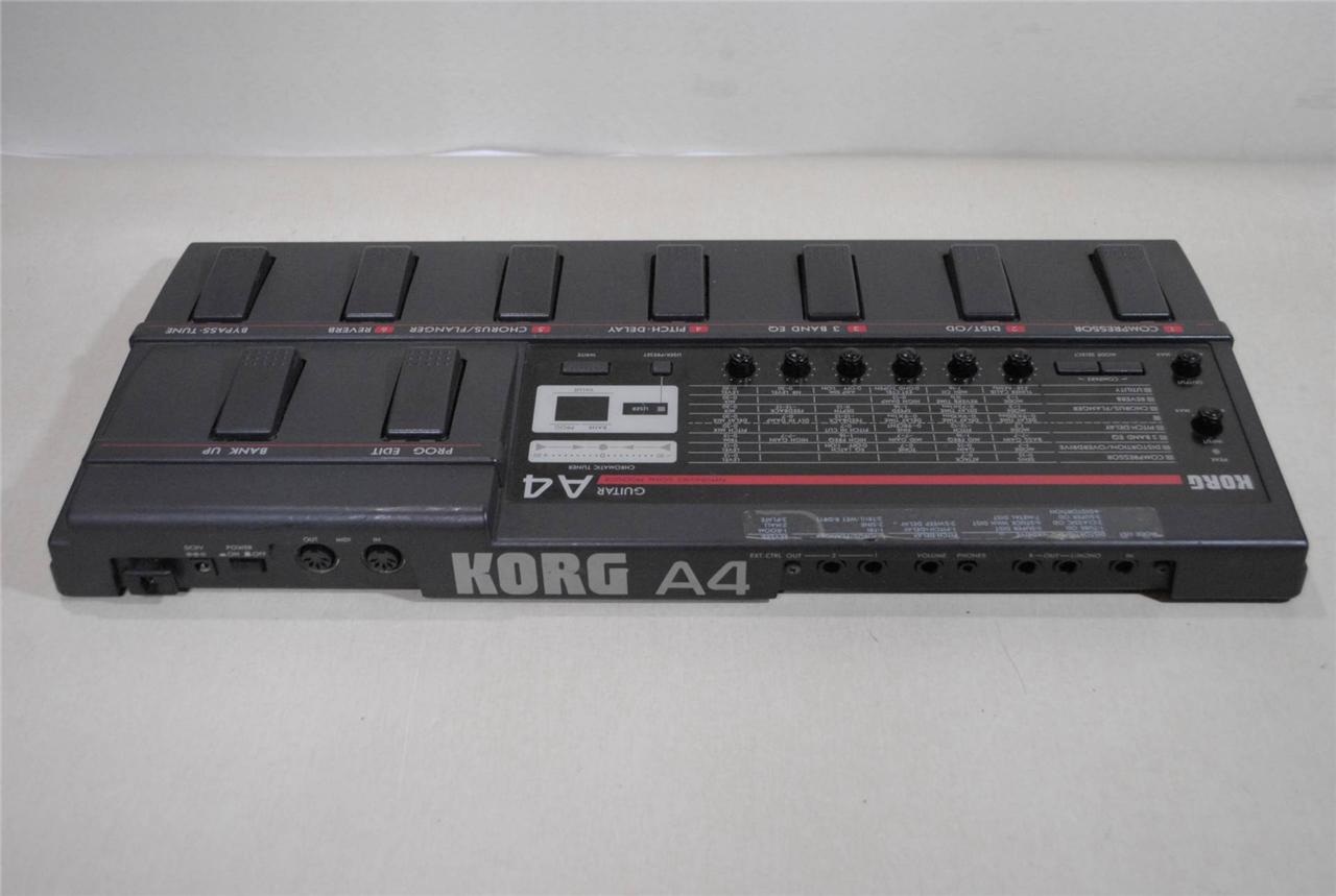 A4 Guitar Performance Signal Processor MultiEffect Pedal Vintage