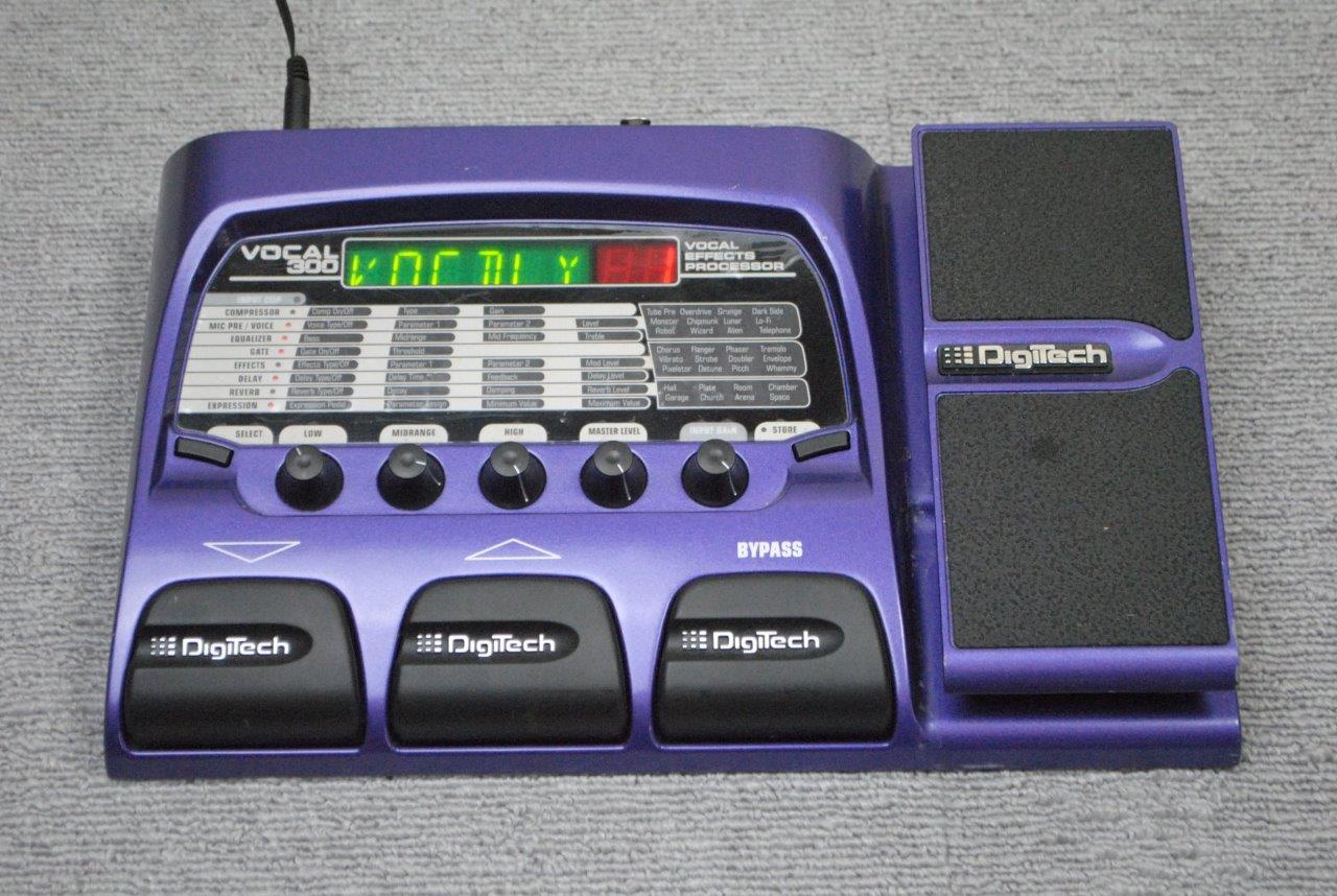DIGITECH VOCAL 300 Vocal Effects Processor Pedal eBay