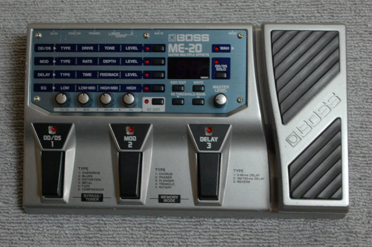 BOSS ME20 Guitar Multiple Effects Pedal Board ME20 761294403181 eBay