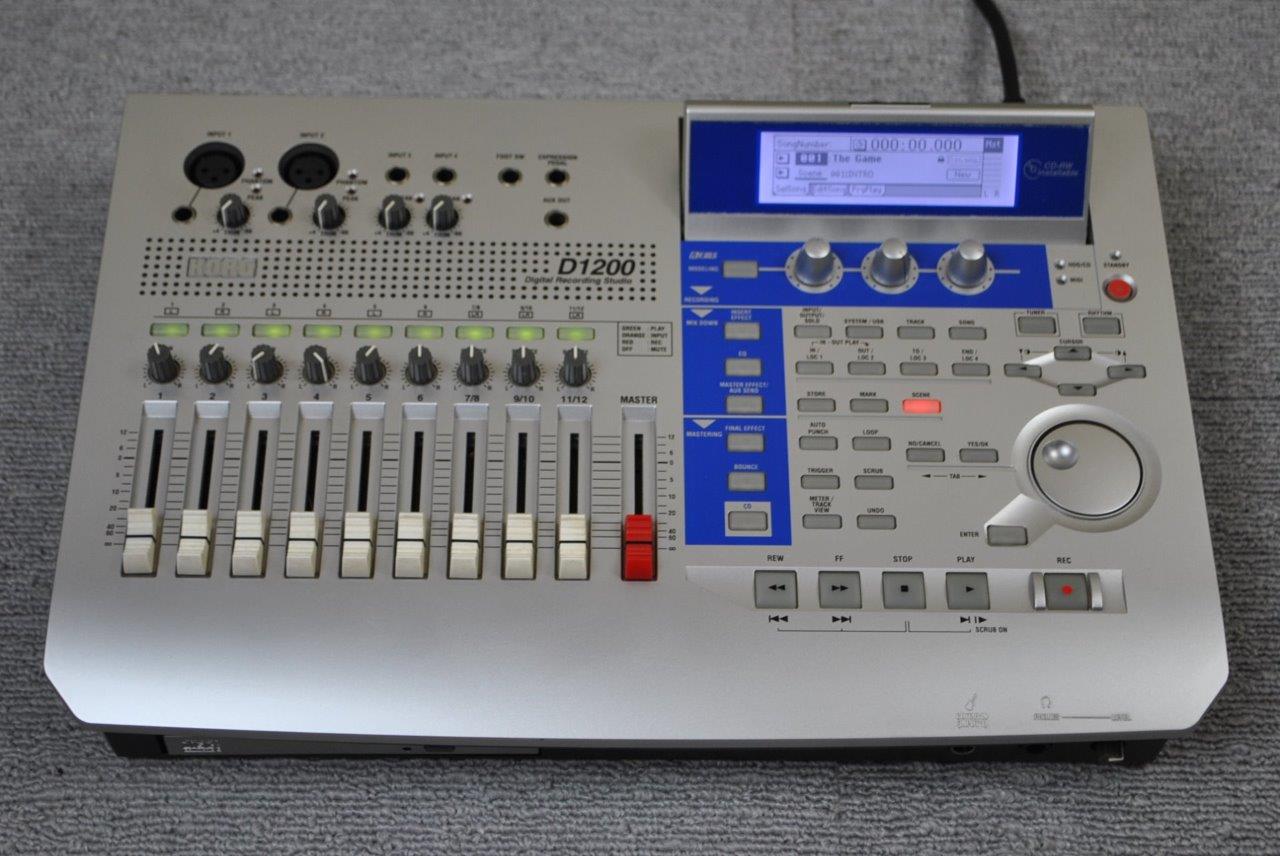 D1200 Digital Recording Studio 12 track CD burner eBay