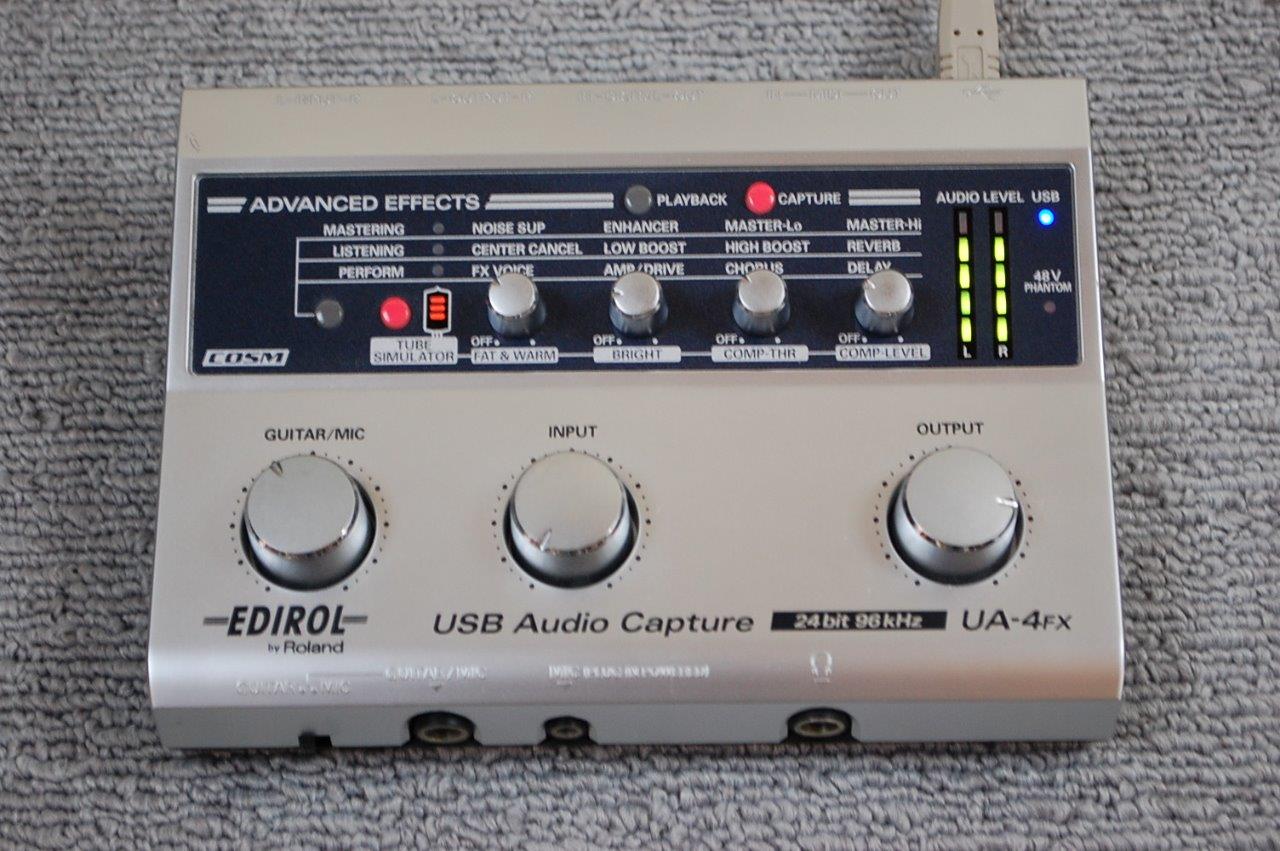 EDIROL By Roland UA4FX USB Digital Audio / MIDI Recording interface 24