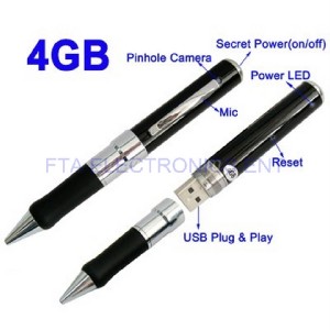  Splitter  Detected on Spy Pen Video Camera Sound Recorder Hd Dvr Black And Silver Mp9 640p