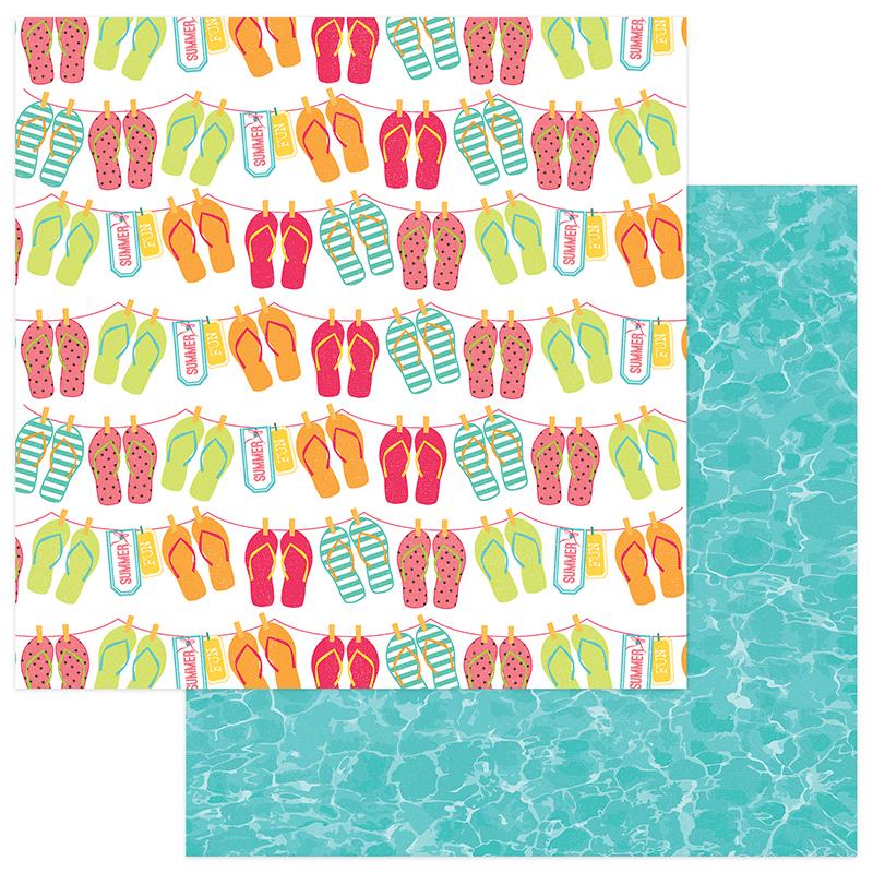Photo Play Paper - Summer Daydreams 12 x 12 Scrapbook Paper -Pick from