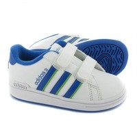 NIB ADIDAS BOYS DERBY II INFANT TODDLER SHOES 4K