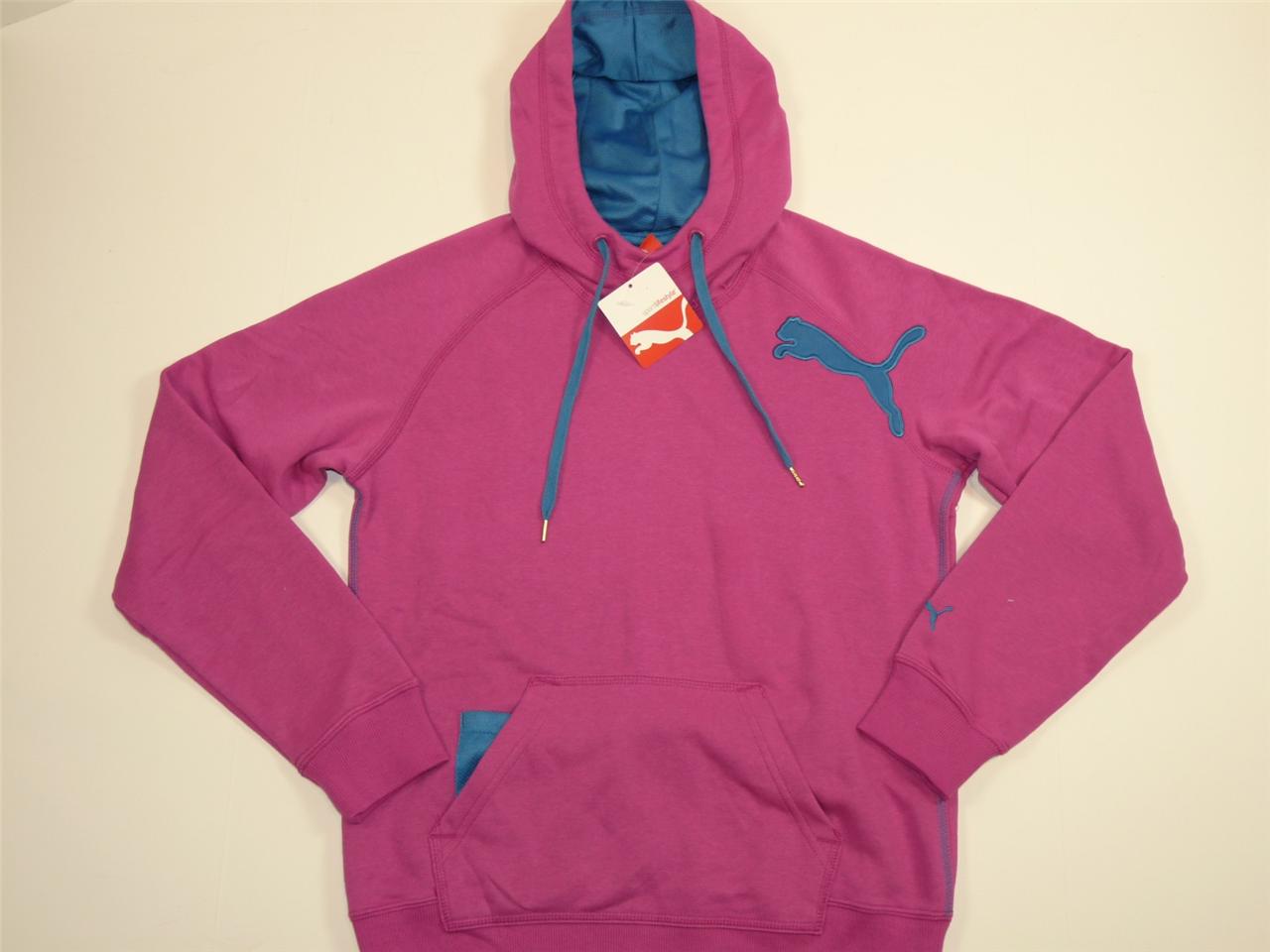 puma hoodie womens pink
