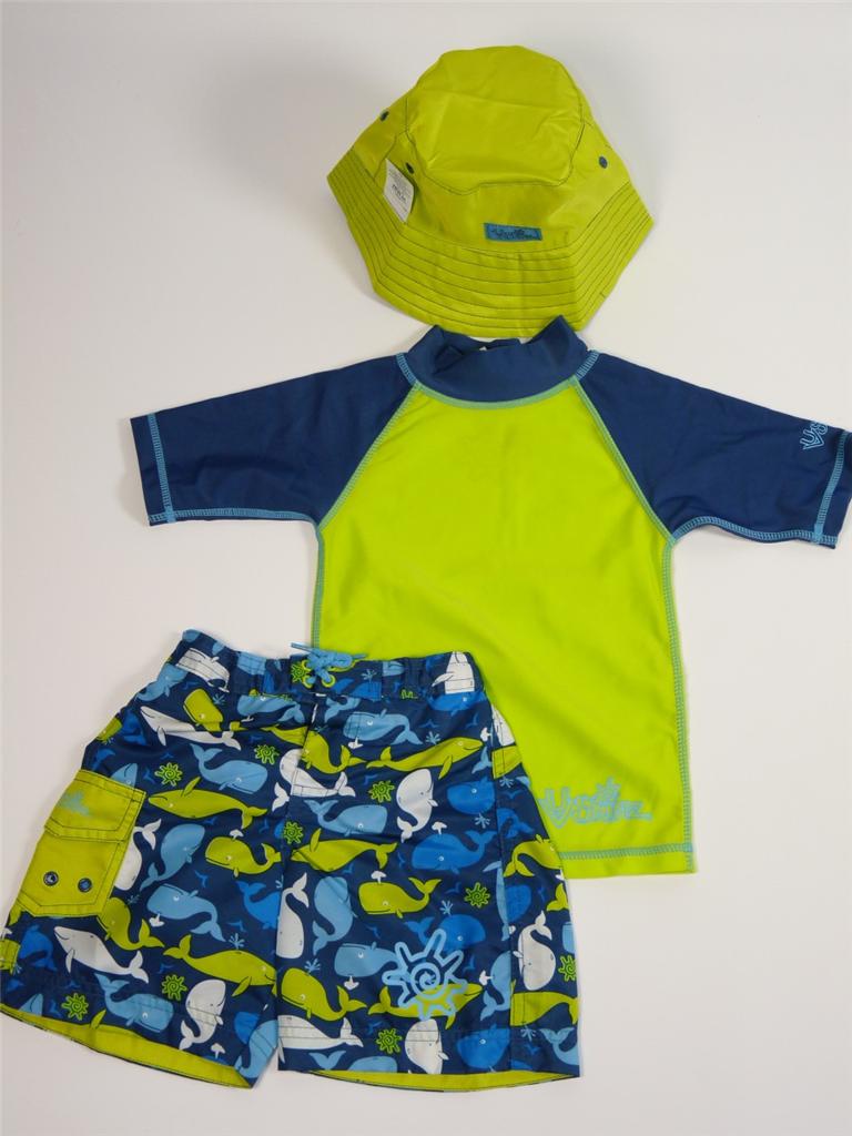 NEW UVSKINZ UV SKINZ TODDLER BOYS SWIMSUIT SWIM SET MANY SIZES, COLORS