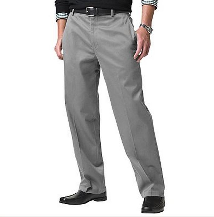 dockers classic fit flat front