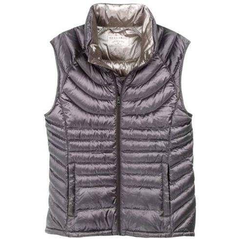 NEW WOMEN'S BERNARDO GOOSE DOWN PACKABLE VEST! $78! FREE SHIP- TRENDY