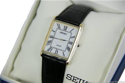 seiko men's rectangular watches