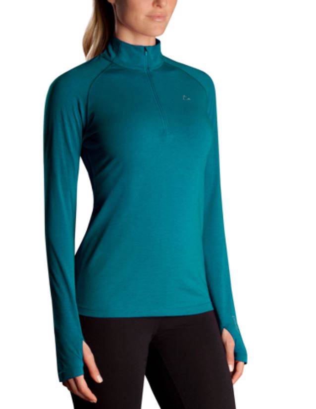Women's Paradox Performance Merino Blend Dri Release Base Layer 1 4 Zip