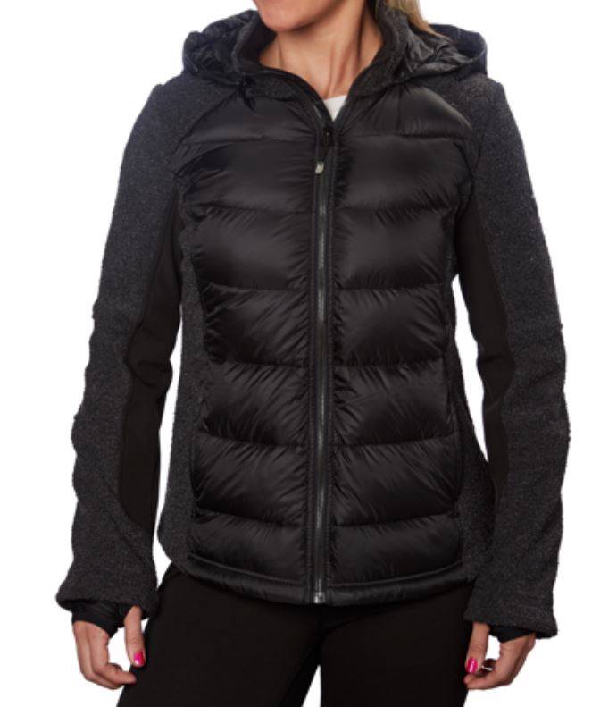 fleece down jacket