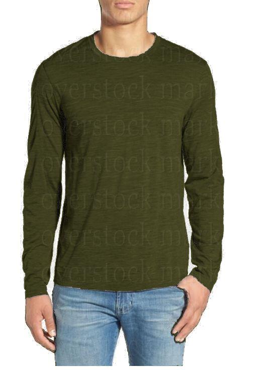 KARBON CLOTHING MEN 100 MERINO WOOL CREW NECK LONG SLEEVE JERSEY