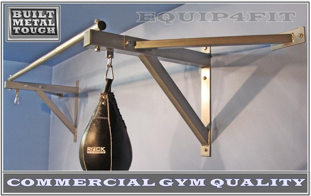 WALL MOUNTED CHIN UP PULL UP BAR BOXING PUNCHING BAG BRACKET HOME GYM EQUIPMENT eBay WALL MOUNTED CHIN UP PULL UP BAR BOXING PUNCHING BAG BRACKET HOME GYM EQUIPMENT eBay
