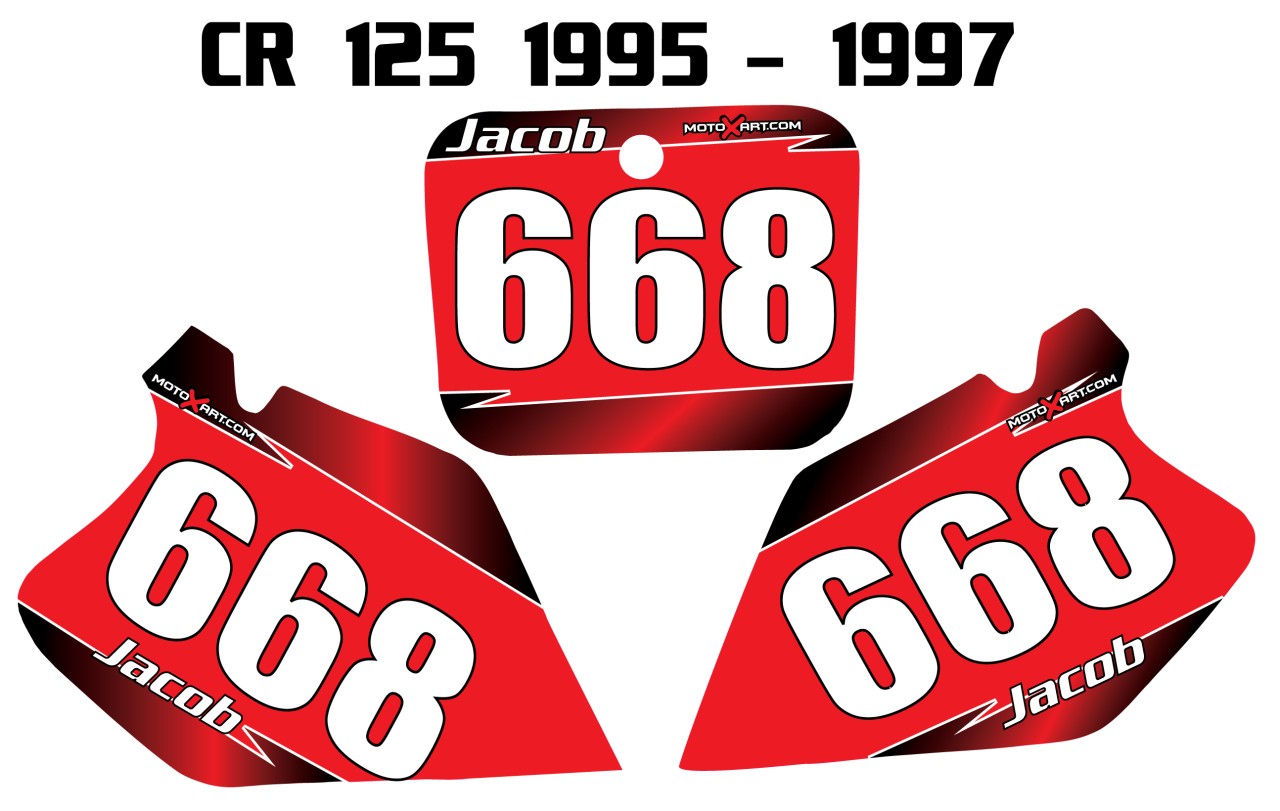 Honda cr 125 custom graphics