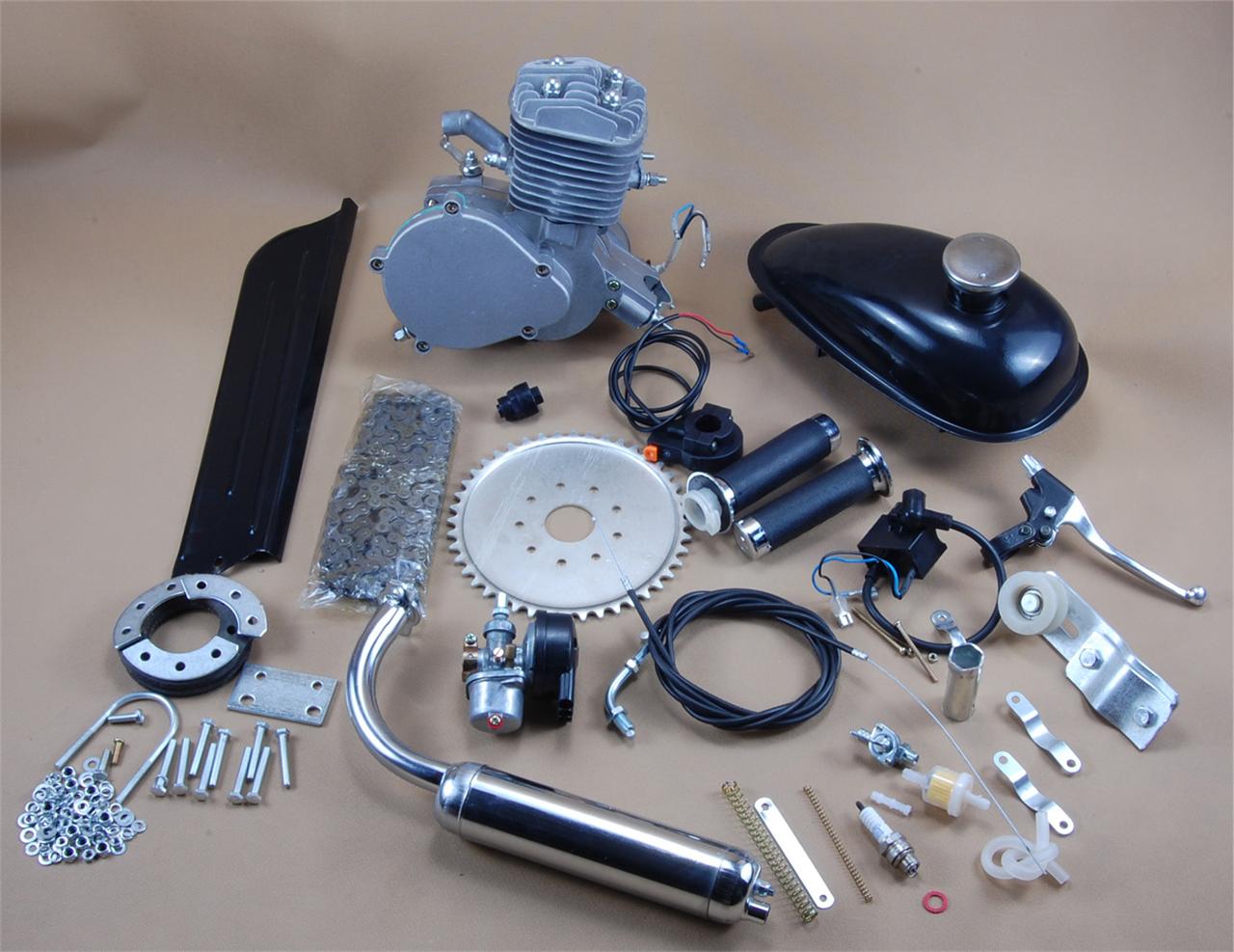 2Takt 80CC vélo moteur MotorSET Fahrrad Benzin Hilfsmotor