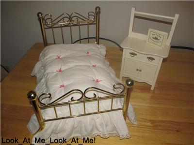 American Girl Brass Bed