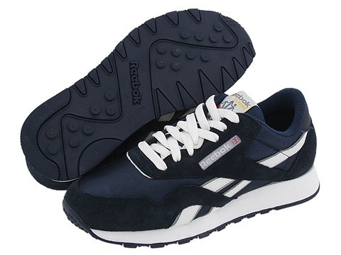 NIB-REEBOK-CLASSIC-NYLON-TEAM-NAVY-PLATINUM-MEN
