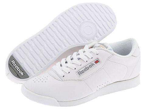 white reebok princess